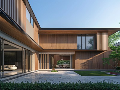 Fornire soluzioni dall'effetto legno-testate nel tempo-per le facciate degli edifici.