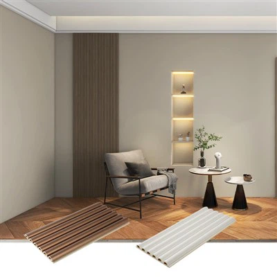 Pannello a parete WPC con rivestimento in WPC per installazione rapida per interni